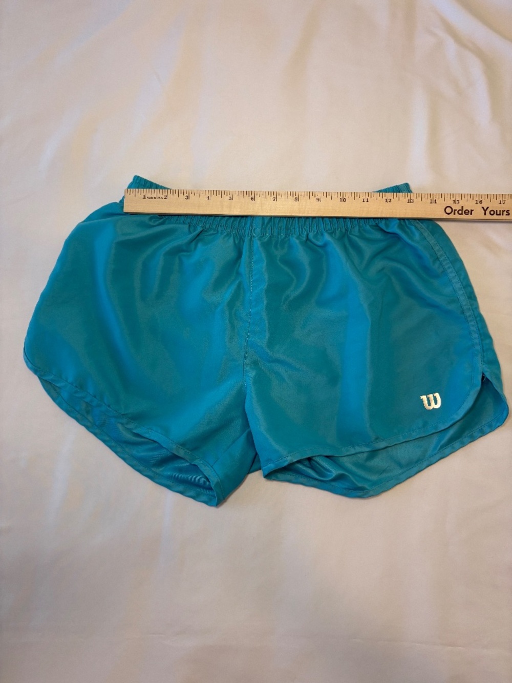 Wilson Teal Running Shorts Size Large - Picture 3 of 7